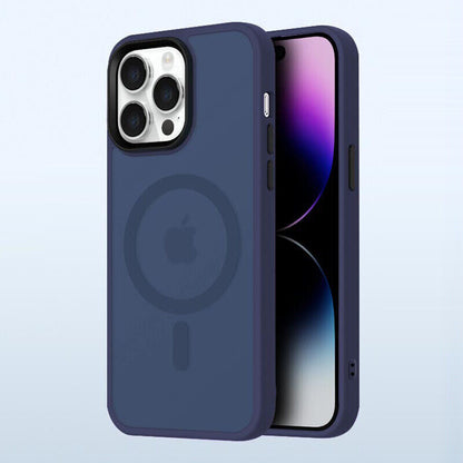 Hülle Für Iphone 16 15 14 13 12 11 Pro Max TPU Magsafe Handy Case Display Schutz