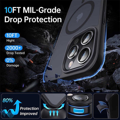 Hülle Für Iphone 16 15 14 13 12 11 Pro Max TPU Magsafe Handy Case Display Schutz