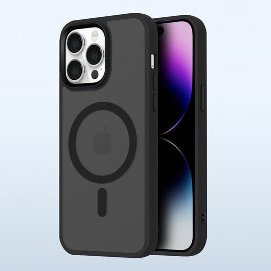 Hülle Für Iphone 16 15 14 13 12 11 Pro Max TPU Magsafe Handy Case Display Schutz