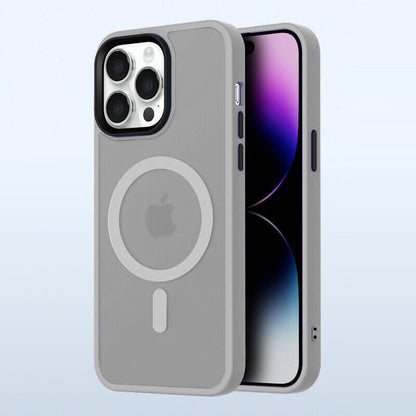 Hülle Für Iphone 16 15 14 13 12 11 Pro Max TPU Magsafe Handy Case Display Schutz