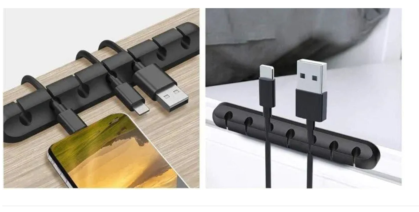 Kabelhalter Organizer PC Ladekabel Halter Schreibtisch Auto Kabel Management