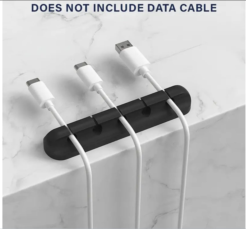 Kabelhalter Organizer PC Ladekabel Halter Schreibtisch Auto Kabel Management