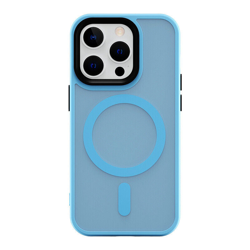 Hülle Für Iphone 16 15 14 13 12 11 Pro Max TPU Magsafe Handy Case Display Schutz