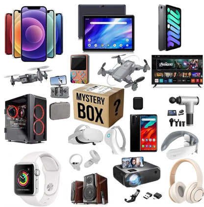 Family Festival Lucky Mystery Box Surprise 3C Win Random Novelty Gift Present for Handheld Game Players Surprising Blind Boxes